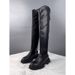 2025 Spring And Autumn Genuine Leather Over-the-Knee For Women Slimming Elastic High Tube Riding Long Slim Boots_vogvips.com