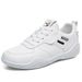 Women's White 2026 Spring New Versatile Lightweight Women's Sports Casual Sneakers Soft Sole Breathable Shoes For Women_vogvips.com