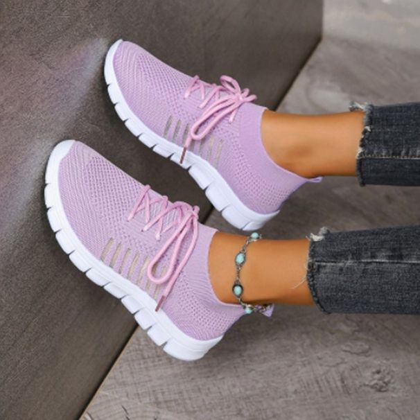 SHLIANG New Women's Vulcanized Shoes Fashion Women Orthopedic Sneakers Mesh Breathable Shoes Versatile Female Shoes Y0193_vogvips.com