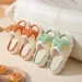 en Women Indoor Slippers Comzy Anti-Slip House Cotton Shoes Cute Bowknot Flat Slipper Couples Slides Spring Summer_vogvips.com