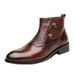 European Warm Series 2025 Autumn Winter High-top Men's Martin Boots Fashion British Korean Style Leather Shoes_vogvips.com