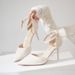 Qianluhui Soft Matte Mirror Patent Leather Hollow Strap High Heel Sandals For Executive Secretaries And Office Workers_vogvips.com