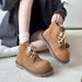 2026 Thick-Soled Non-Slip Martin Autumn New Fashion Versatile Double Lace Lightweight Height-Increasing Short Boots For_vogvips.com
