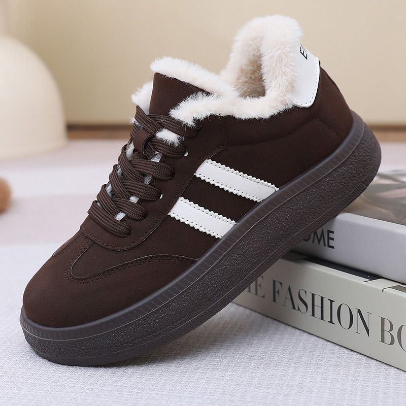 2025 Fleece Muffin, ,Thick-soled Board Shoes, Versatile Shoes, Sports And Warm Shoes For Women_vogvips.com