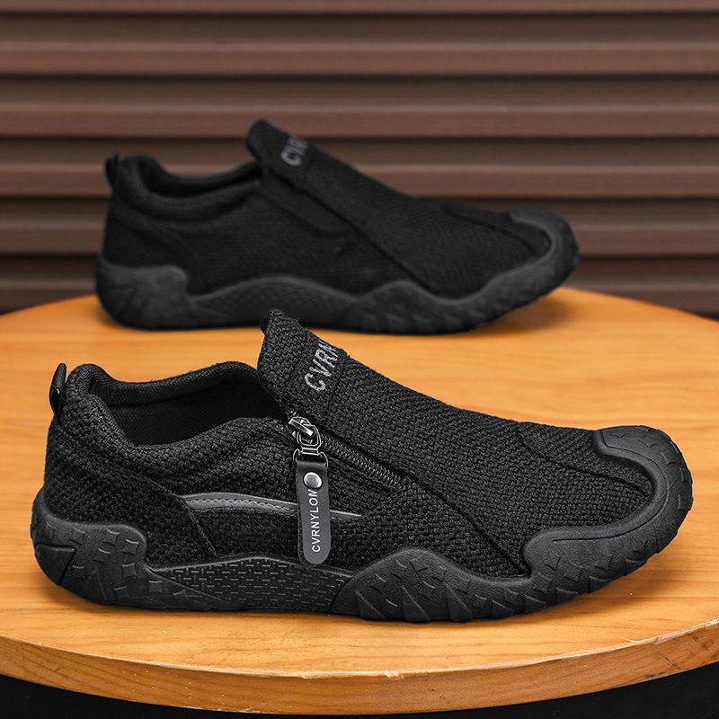 Men's Shoes - 2026 Summer New Style - Versatile Men's Breathable Canvas Shoes For Sports And Casual Wear_vogvips.com