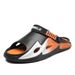 Men’s Shoes Men's Outdoor Flip Flops New Summer Home Non Slip Stepping Shit Feeling Driving Dual Purpose Sports Beach Sandals Men_vogvips.com