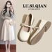 Soft-soled Mary Jane Leather For Women, Spring Style, French Evening Style Single 2026 New Fairy Shoes, Gentle Shoes_vogvips.com