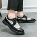 Cross-Border Large Size Casual British Men's Business Formal Trendy Summer Hollow Breathable Korean Style Leather Shoes_vogvips.com