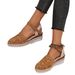 Women's Shoes Breathable Wedge Sandals For Women Hollow Thick Bottom Rope Sandals Large Size Baotou Sandals Summer_vogvips.com