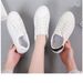 White Shoes For Women New Flat Sports Shoes Casual Shoes Running Shoes For Women_vogvips.com
