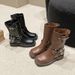 Martin Boots Women's Western Cowboy Ankle Boots 25.New Spring And Autumn Retro Knight Boots_vogvips.com