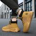 New Leather Spring Men's Shoes High-top Men's Heightening Tooling Martin Boots_vogvips.com