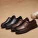 Men's leather casual shoes Comfortable breathable platform leather shoes for men_vogvips.com