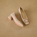 MTX Sheepskin Version ~ High Heels Fashionable Outdoor Wear High-end Thick Heel Single For Women 2025 Formal Professional_vogvips.com
