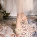 Women’s Shoes Spring and Summer New Pearl Strap High Heels Chunky Heel Closed Toe Sandals_vogvips.com