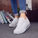 Women's Shoes Outdoor Spring And Autumn Women's Shoes Flying Woven Leather Shoes Sports Rocking Shoes Student Platform Shoes_vogvips.com