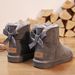 2025 New Genuine Leather Snow Boots For Women, With Integrated Fur And Plush, Thickened Anti Slip Cotton Shoes, Northeast Outdoor Women's Shoes_vogvips.com