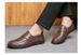 Men's Doudou Shoes Round Head Low-top Into Rubber Soft-soled Casual Leather Shoes_vogvips.com