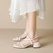 Weiwei Girl 367-1 One-Strap Roman Sandals Women, Perfect For Summer Outfits With Dresses, Comfortable High Heels_vogvips.com