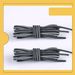 Shoe Accessories 3MM fine two color woven yellow boots Martin boots kick resistant yellow brown round shoelace rope a pair_vogvips.com