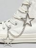 Grunge Punk 2pc Punk Star Shaped Hip Hop Charm Shoe Accessory DIY_vogvips.com
