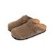2026 Spring New Women's Shoes, Thick-Soled, Height-Increasing, Closed-Toe Half-Slip-On Slip-On Men's Shoes, Single Shoes_vogvips.com