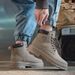 European Warm Series Men's Couple Style Martin 2025 Autumn High-top Work Shoes Outdoor Thick-soled Yellow Boots B801_vogvips.com