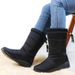 Foreign Trade Cotton Shoes For Women Large Size Fleece-Lined Snow Boots XX0203_vogvips.com