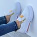 Women Casual Shoes Thick Bottom Solid Color Vulcanized Sneakers Casual Wedge Walking Shoes Slip On Zipper Shoes B00017_vogvips.com