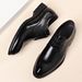 New business dress shoes men's soft sole breathable leather British men's shoes commuter cowhide shoes_vogvips.com