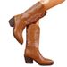 Women Boots Knee High Boots Heel Boots Women Ankle Boots Autumn Winter Short Boots Plus Size Long For Women New High Heel Pointed Toe Western Cowboy_vogvips.com