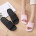 New Bathroom Slippers Summer Indoor Non-Slip Men Women Couple Thick Soft Sole Plastic PVC_vogvips.com