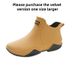 Fashionable Short Tube Rain Boots For Men Wearing Warm Rain Boots For Women Fishing, Car Washing, Kitchen Work, Waterproof Shoes With Rubber Covers_vogvips.com