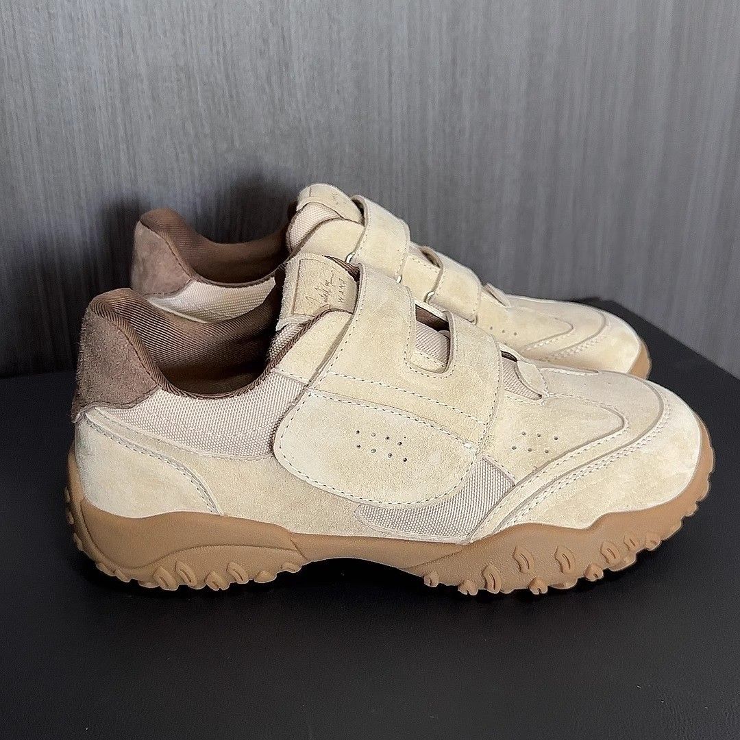Niche Retro German Training Shoes, Women's Fashion And Versatile Velcro Anti-slip Casual Sports Forrest Gump Shoes_vogvips.com