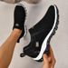 Fashion 2024 New Casual Women's Sports Shoes Outdoor Walking Shoes Loafers Women's Comfortable And Lightweight_vogvips.com