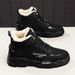 New Haute Bottes Martin Hiver Plus Coton Chaud Antidérapant Hommes Workwear Bottes Yinglun Wind Chaussures En Coton_vogvips.com