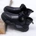 Men's Winter Snow Boots With Fleece Linin, Waterproof & Slip-Resistant High-Top Shoes For Extreme Cold Weather Leather And Fur Non Slip High Top_vogvips.com