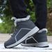 Men's And Women's Snow Boots, Walking Shoes, Warm And Thick Velvet Men's Shoes, Outdoor Cotton Shoes, Dad Shoes, Mom Shoes_vogvips.com