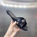 OMG! So Beautiful! Retro Black Studded Buckle High Heels For Women, Casual Versatile Thin Heel Slip-On Shoes_vogvips.com