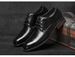 Men's Casual Shoes, Formal Suit, Leather Shoes, Work Occupation, European And American Style Embossed Weaving Pattern Increase Trendy Men's Shoes_vogvips.com