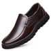 European Warm Series Genuine Leather Winter Cotton Casual Middle-Aged Dad Soft Sole Elderly Men's Shoes Black Fleece-Lined Style_vogvips.com