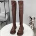 Over-the-Knee For Women 2024 New Thick-Soled Riding Autumn Winter Fleece-Lined Stretch Slim Long Boots_vogvips.com