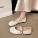 New Single Shoes Mary Jane Fashion Casual Shoes Doudou Shoes Handmade Viscose Shoes_vogvips.com
