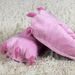 Cozy Plush Animal Paw Slippers With Non-Slip Sole For Men And Women - Warm House Shoes With Cute Cartoon Design, For Home, Parties, Performances_vogvips.com