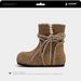 Petite Height-Increasing Snow For Women 2025 Winter New Fur-Lined Warm Cotton Boots Two-Way Wear Shoes_vogvips.com