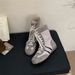 Women Boxing Boots Miting Boxing For Women Outdoor Flat Mid-Calf Martin Casual Training Shoes Autumn Stylish Lace-Up Short Boots_vogvips.com