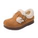 Women's Shoes Winter Plus Velvet Ins Female Student Sneakers Sports Warm Casual Shoes BRU091_vogvips.com