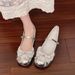 Shallow Single Shoes Bow Flat Bottom Gentle Sweet Lace Lady Shoes Round Head Fashion Women's Shoes_vogvips.com