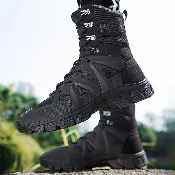 Men's Desert Hiking Shoes, Military Boots, Anti-collision And Anti Kick Tactical Boots_vogvips.com