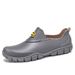 Customized Men's Boots, Stylish Short Water Sporty Waterproof Rubber Shoes, Thickened For Outdoor Wear, Non-slip Work_vogvips.com